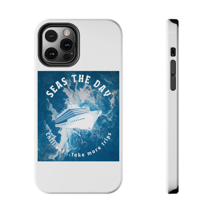 Seas the Day Nautical Phone Case