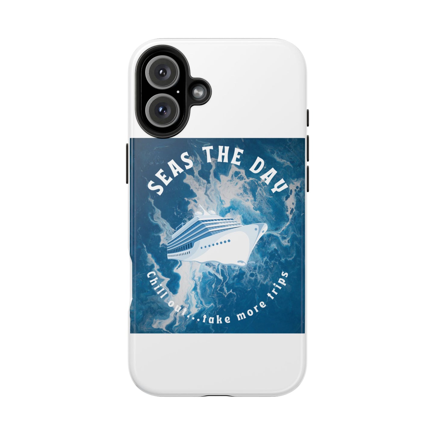 Seas the Day Nautical Phone Case