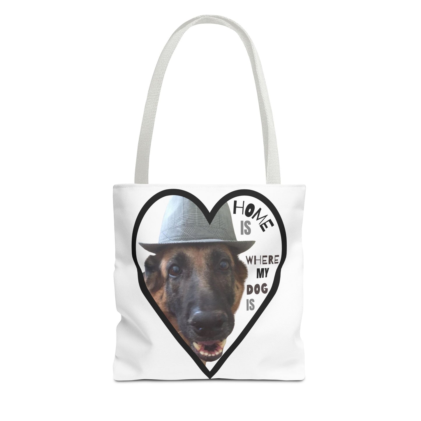 Home Is Where My Dog Is Tote Bag - Perfect for Dog Lovers