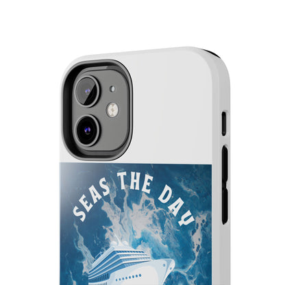 Seas the Day Nautical Phone Case