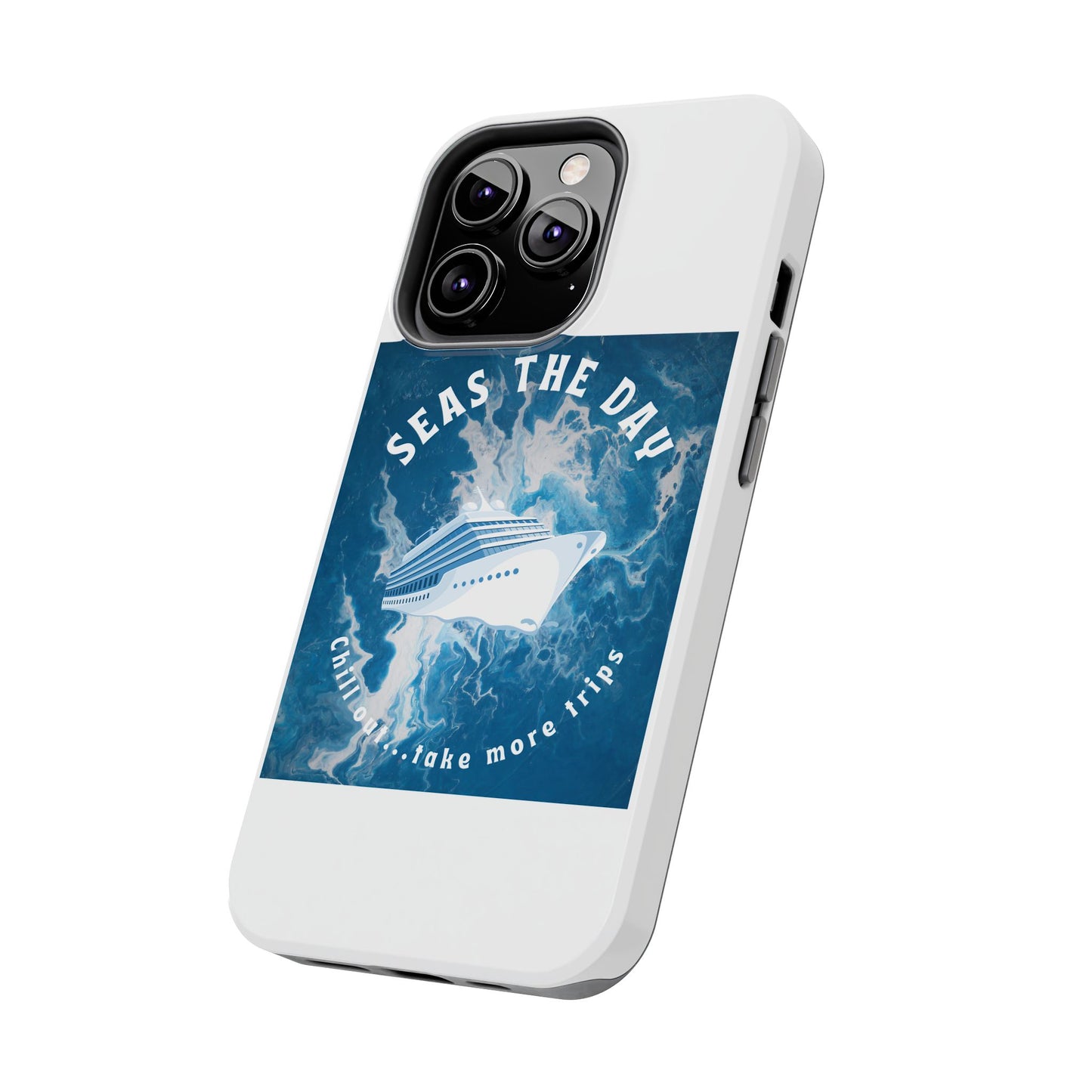 Seas the Day Nautical Phone Case