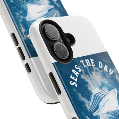 Seas the Day Nautical Phone Case