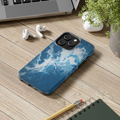 Ocean Waves Nautical Phone Case