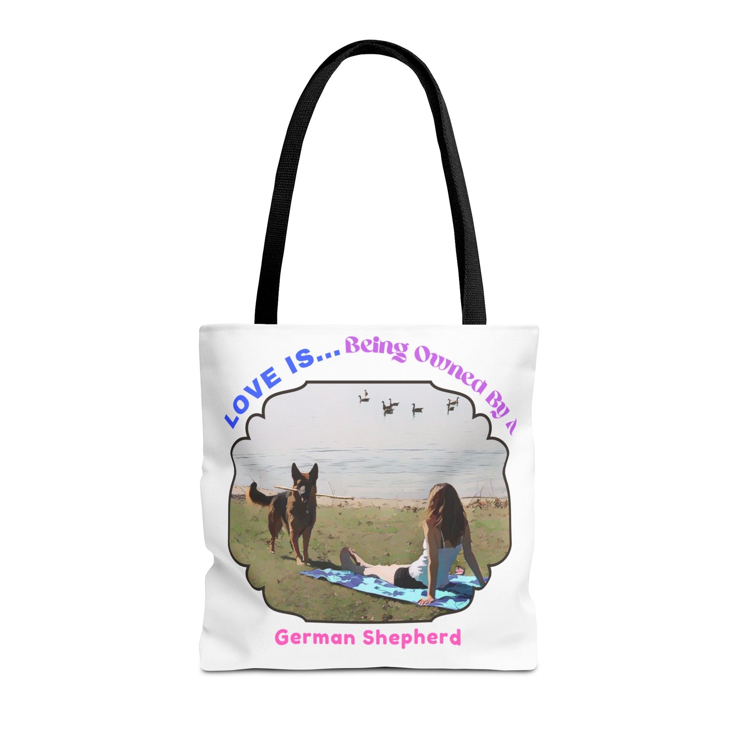 German Shepherd Lover Tote Bag