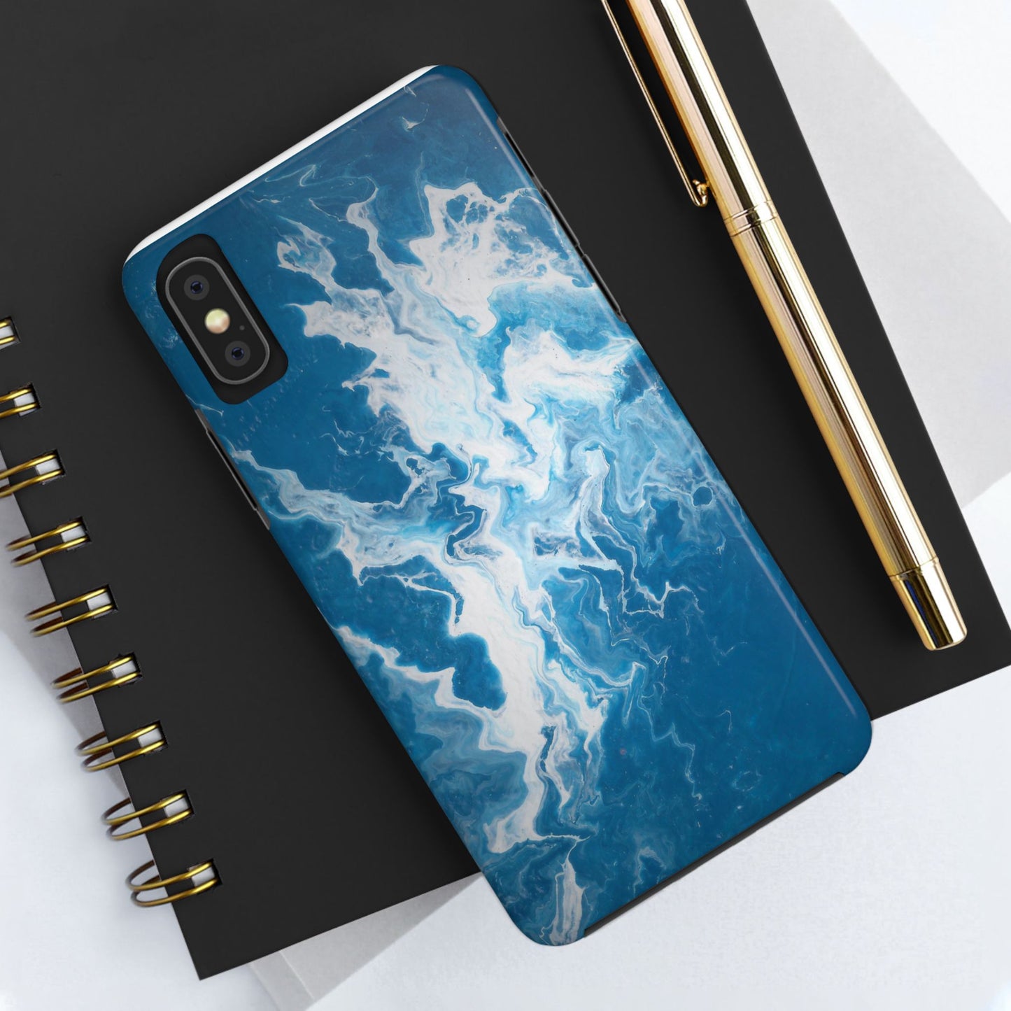 Ocean Waves Nautical Phone Case