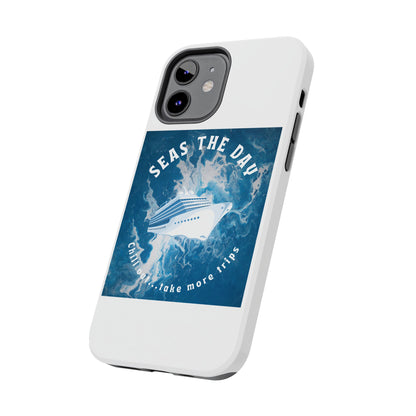 Seas the Day Nautical Phone Case