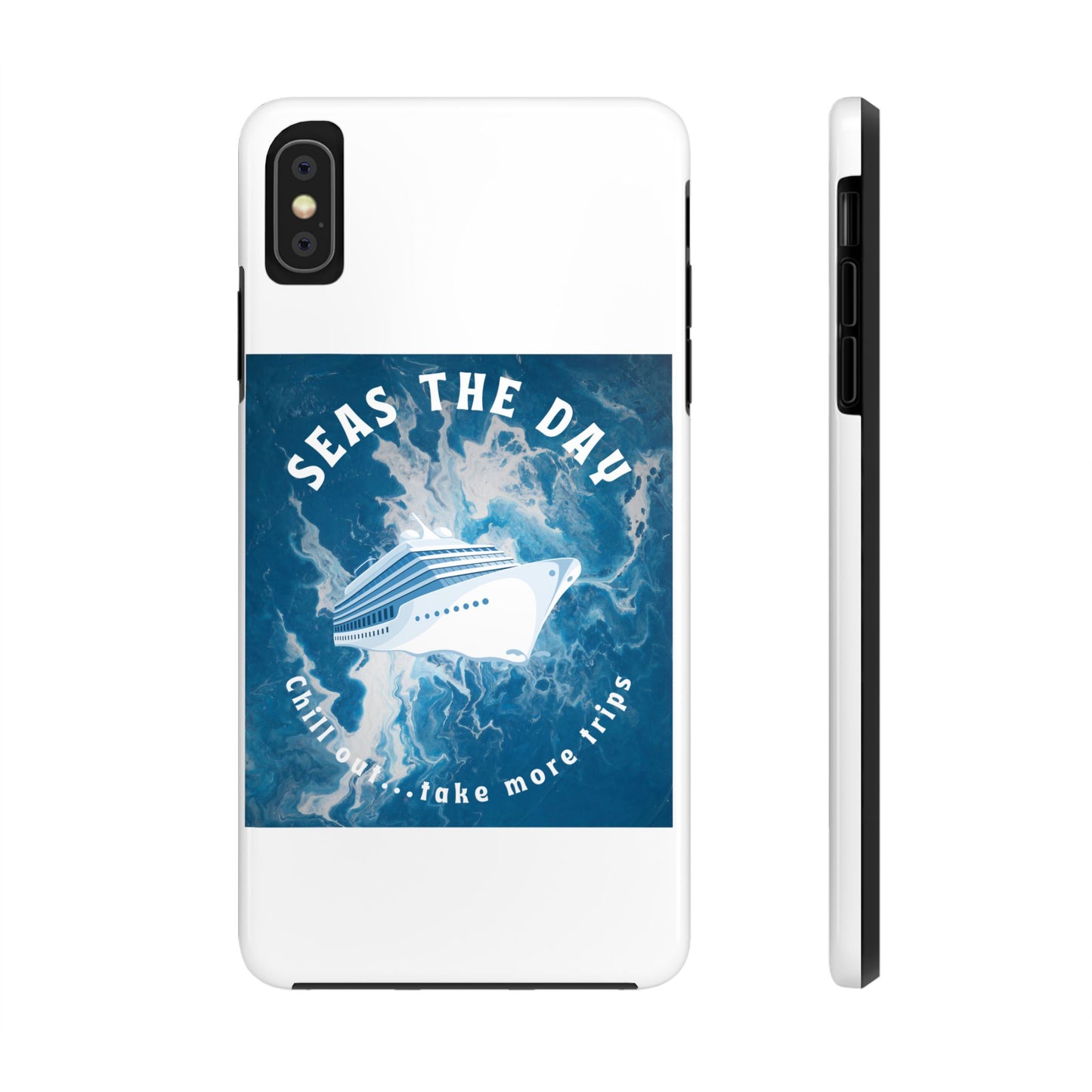 Seas the Day Nautical Phone Case