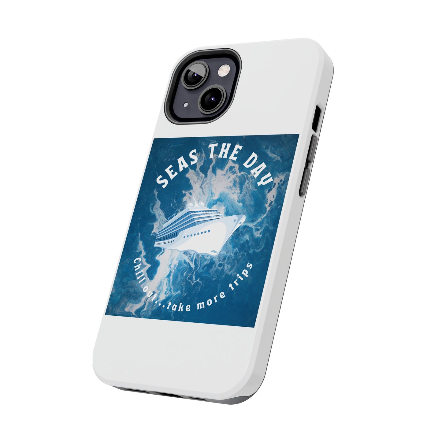 Seas the Day Nautical Phone Case