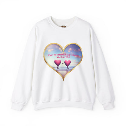 Cute Love Quote On Unisex Heavy Blend™ Crewneck Sweatshirt