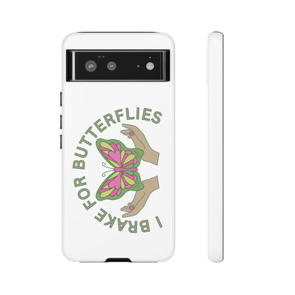 Phone Cases - 'I brake for butterflies' Love for Butterflies and Nature Conservation