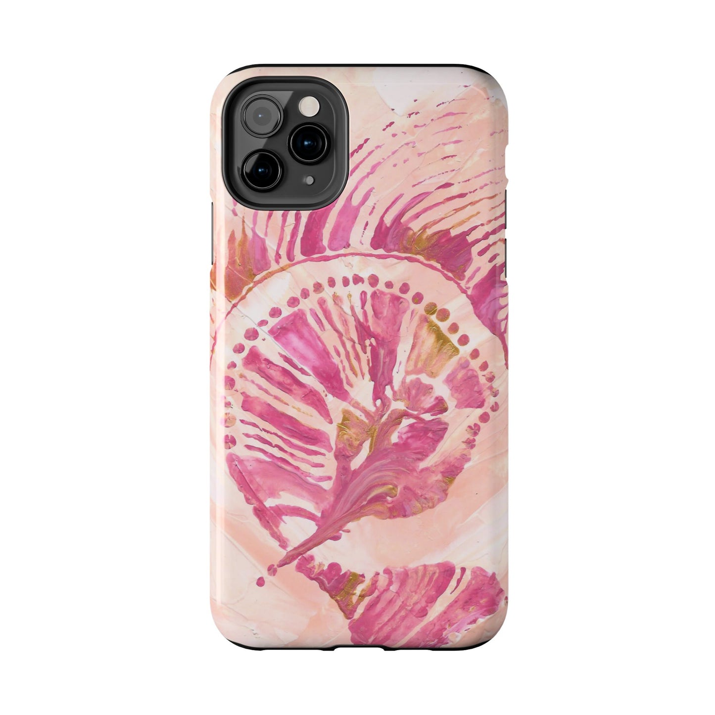 Pastel Colored Seashell Original Art - Cell Phone Case