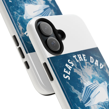 Seas the Day Nautical Phone Case