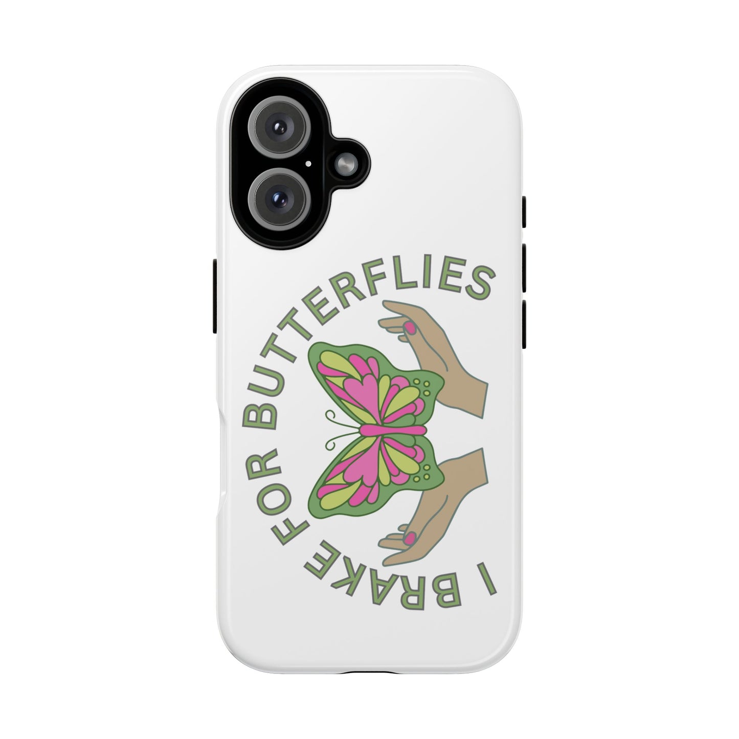 Phone Cases - 'I brake for butterflies' Love for Butterflies and Nature Conservation