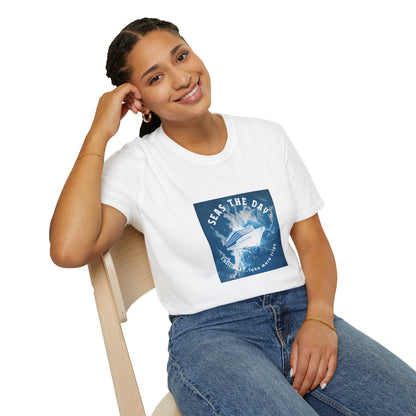 Nautical Tee Shirt - Seas the Day Unisex T-Shirt