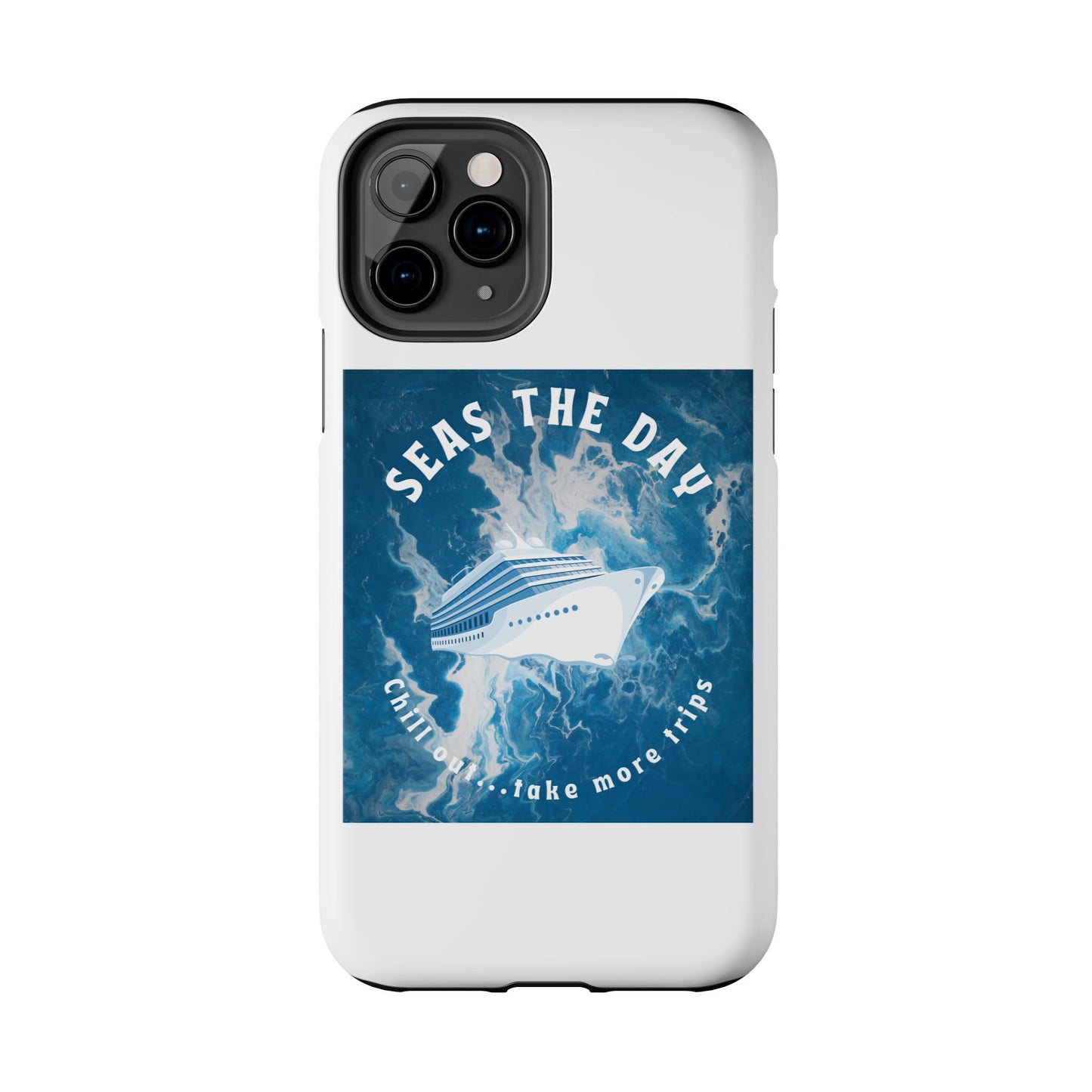 Seas the Day Nautical Phone Case