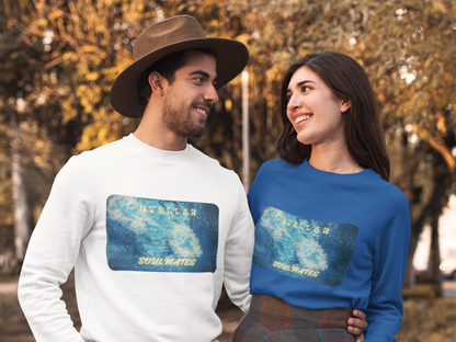 Soulmate Sweatshirt - Astronomy Love Original Art