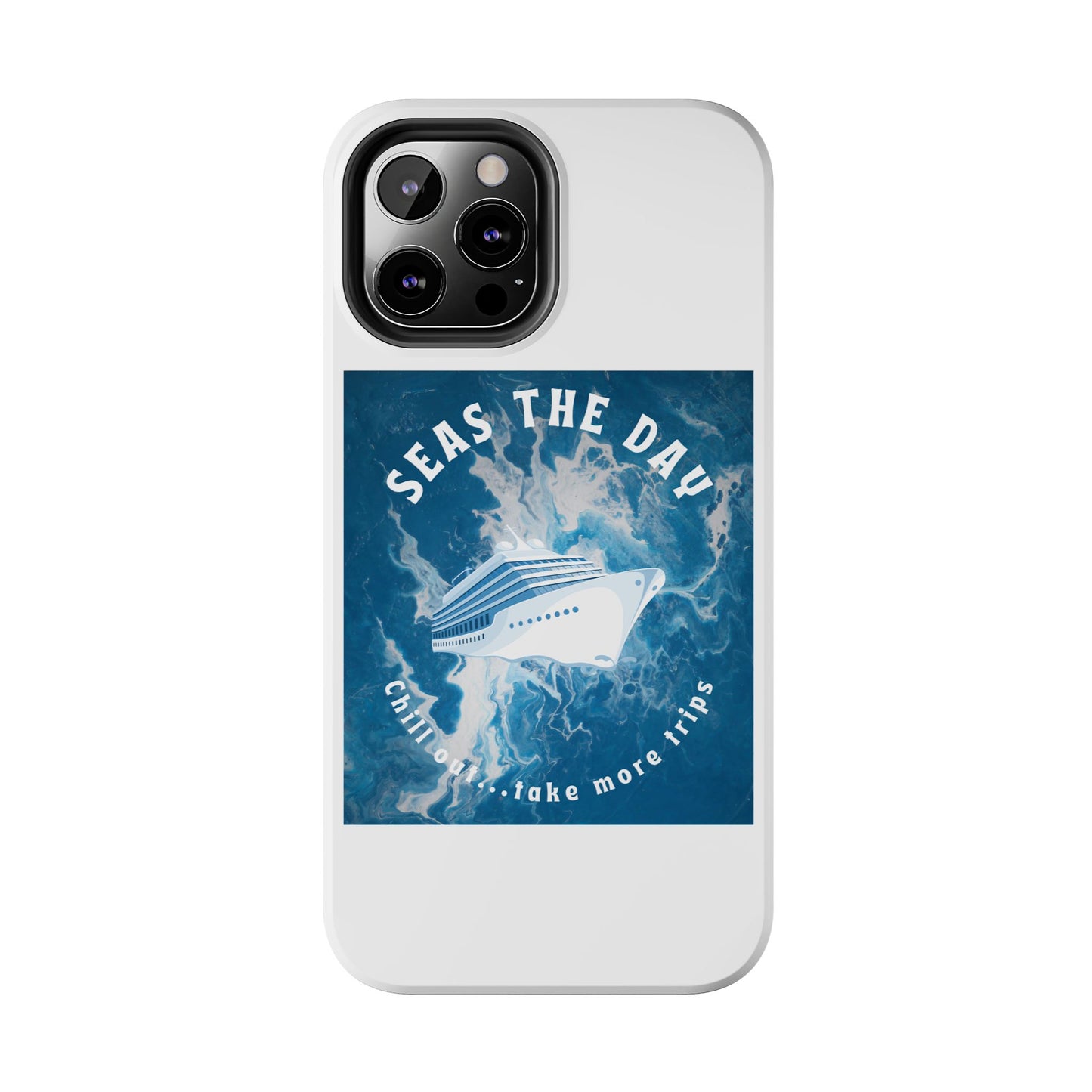 Seas the Day Nautical Phone Case