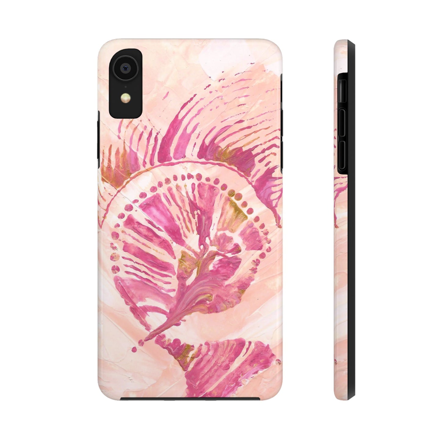 Pastel Colored Seashell Original Art - Cell Phone Case