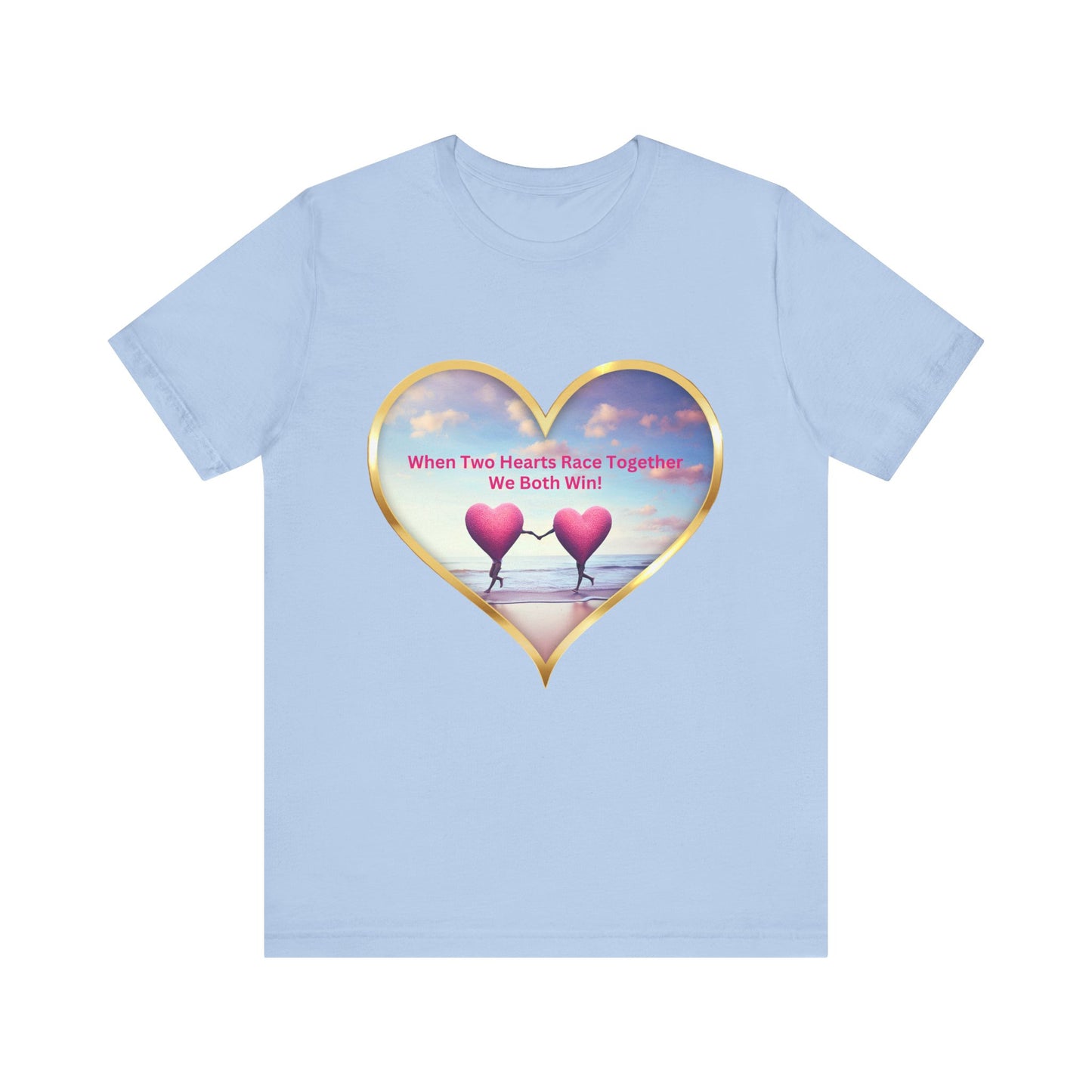 Short Sleeve Tee - Cute Whimsical Love Quote Design