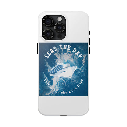 Seas the Day Nautical Phone Case