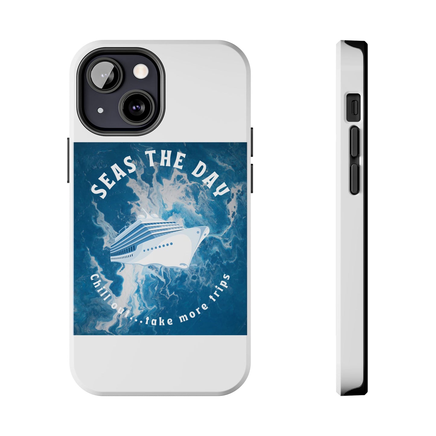 Seas the Day Nautical Phone Case