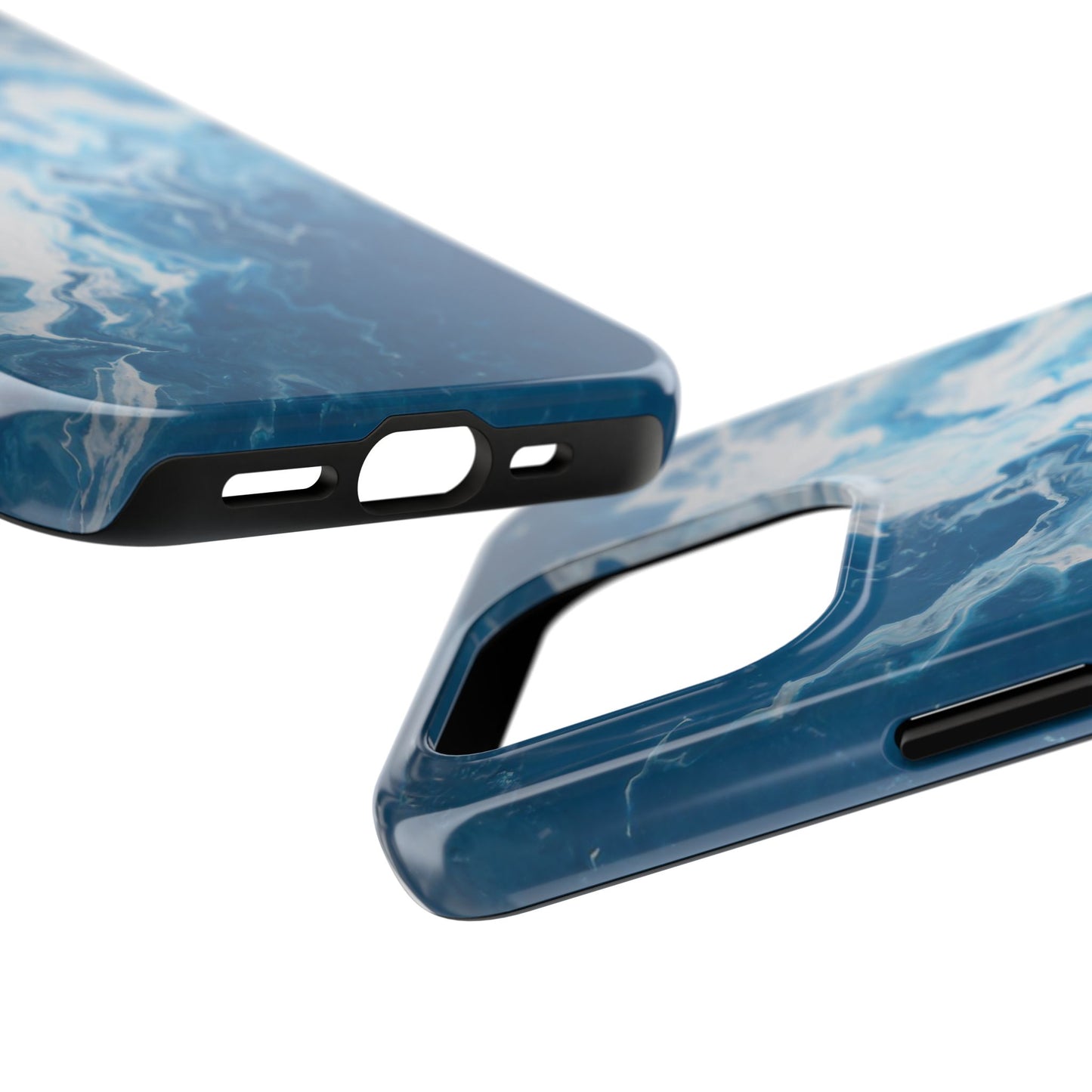 Ocean Waves Nautical Phone Case