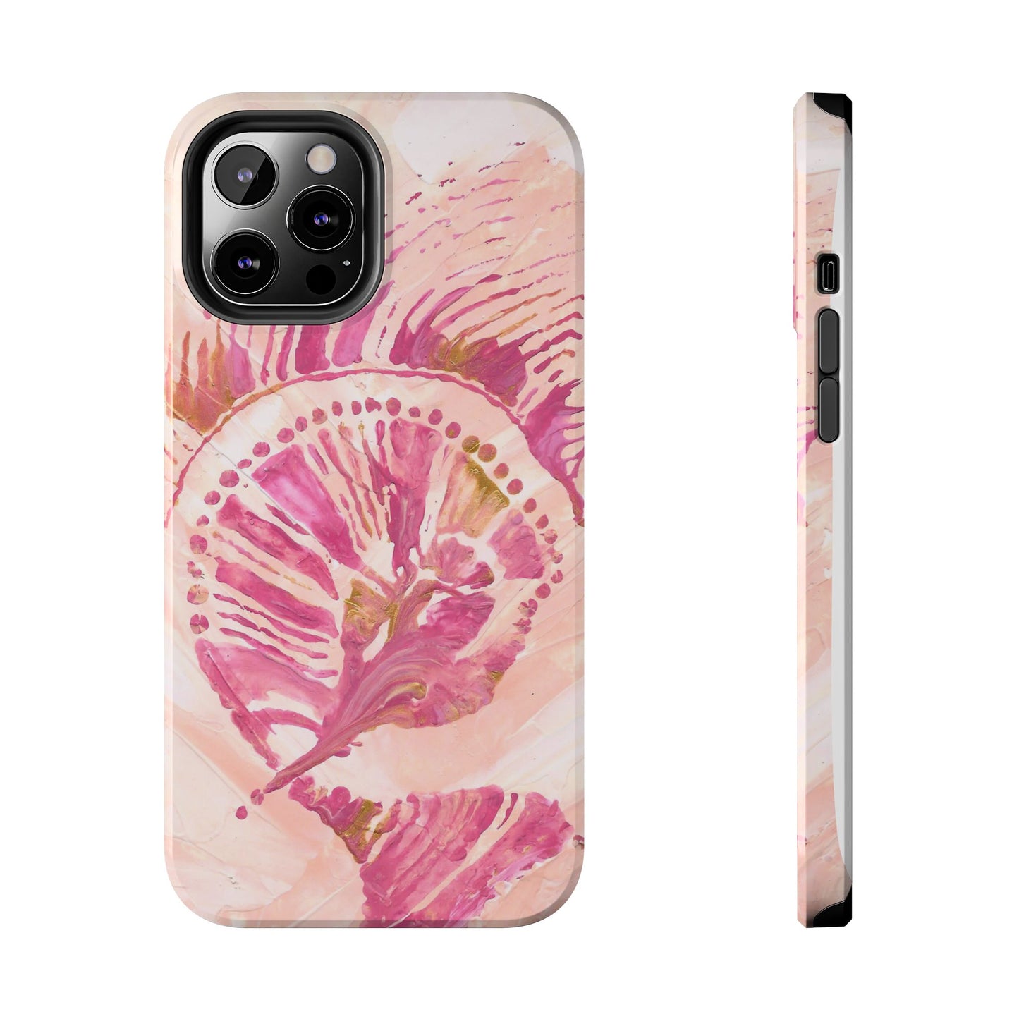 Pastel Colored Seashell Original Art - Cell Phone Case