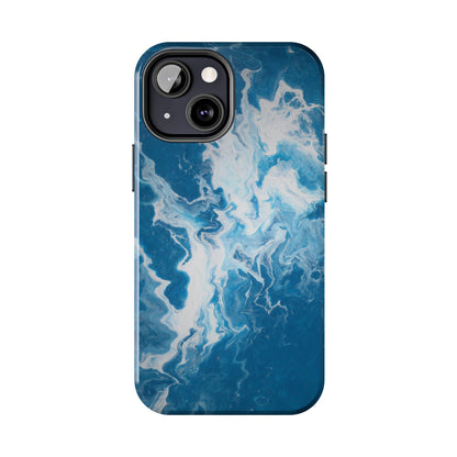 Ocean Waves Nautical Phone Case