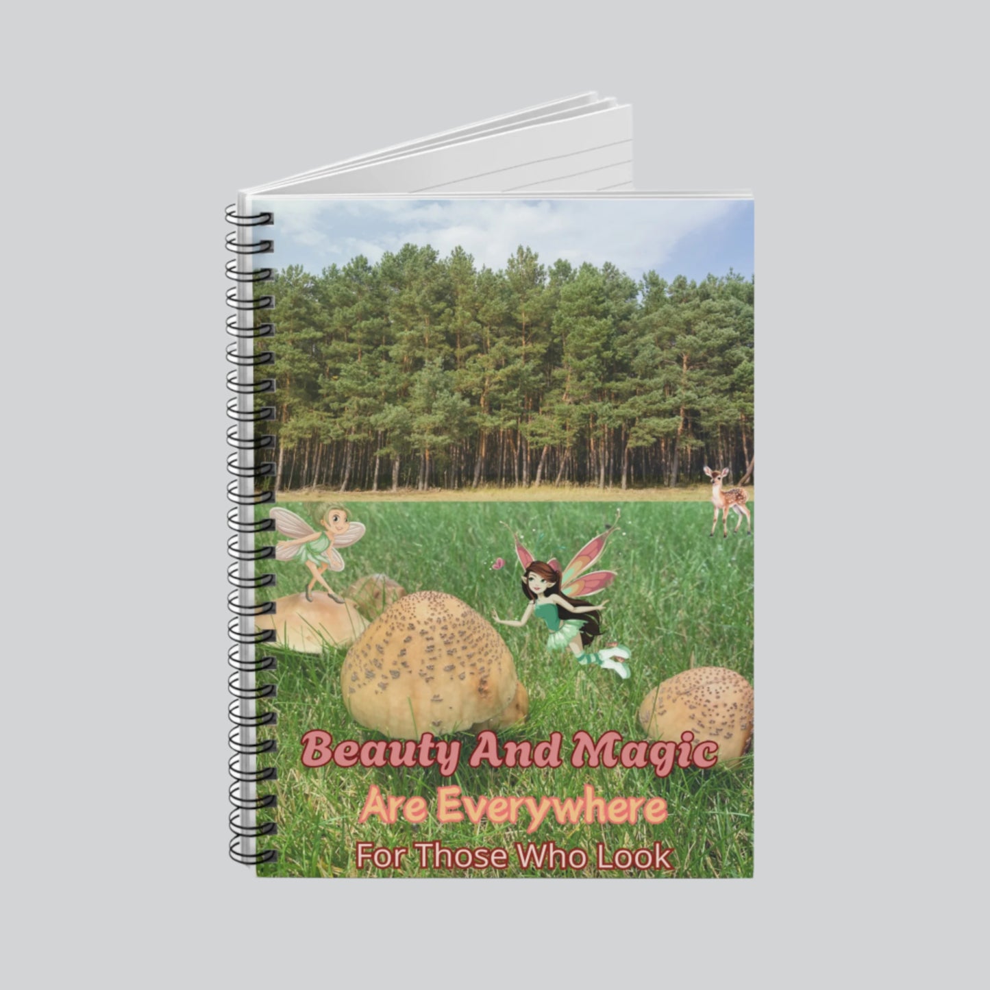 Whimsical Forest Fairy Notebook