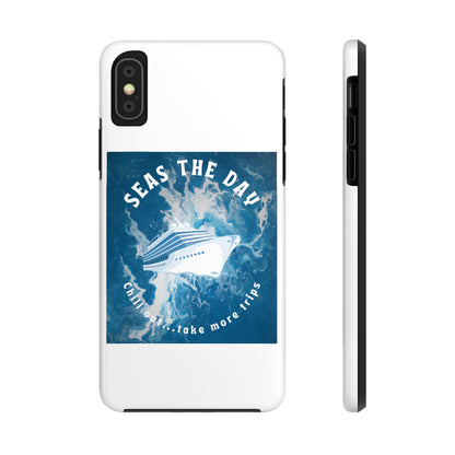 Seas the Day Nautical Phone Case