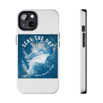 Seas the Day Nautical Phone Case