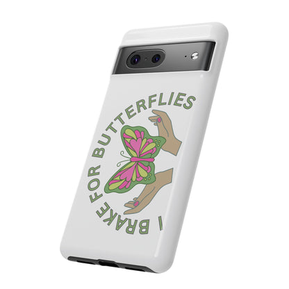 Phone Cases - 'I brake for butterflies' Love for Butterflies and Nature Conservation