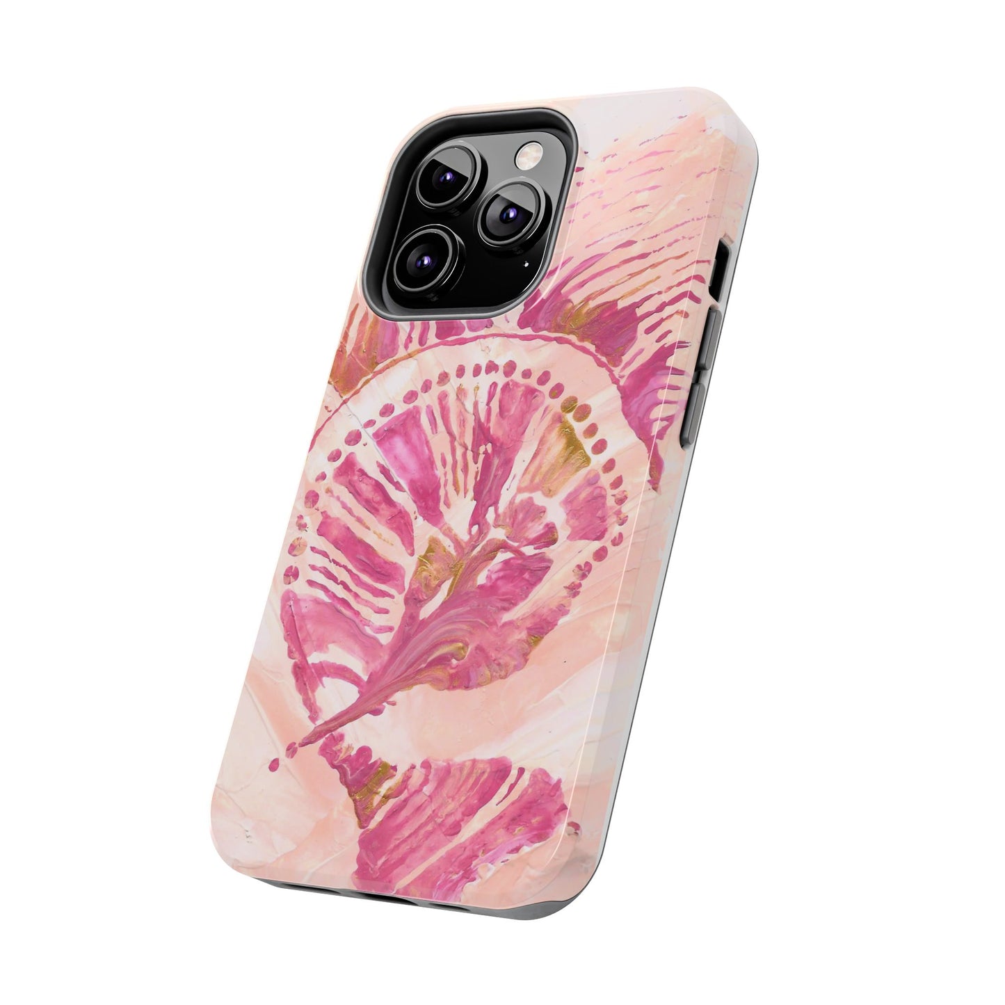 Pastel Colored Seashell Original Art - Cell Phone Case