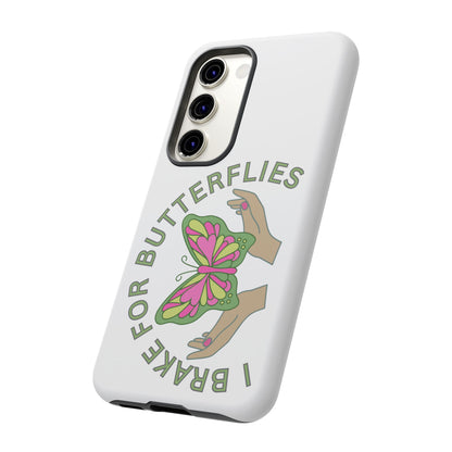 Phone Cases - 'I brake for butterflies' Love for Butterflies and Nature Conservation