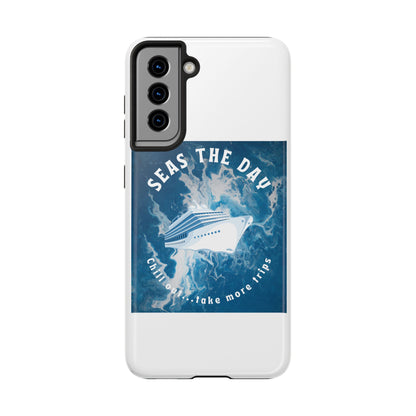 Seas the Day Nautical Phone Case