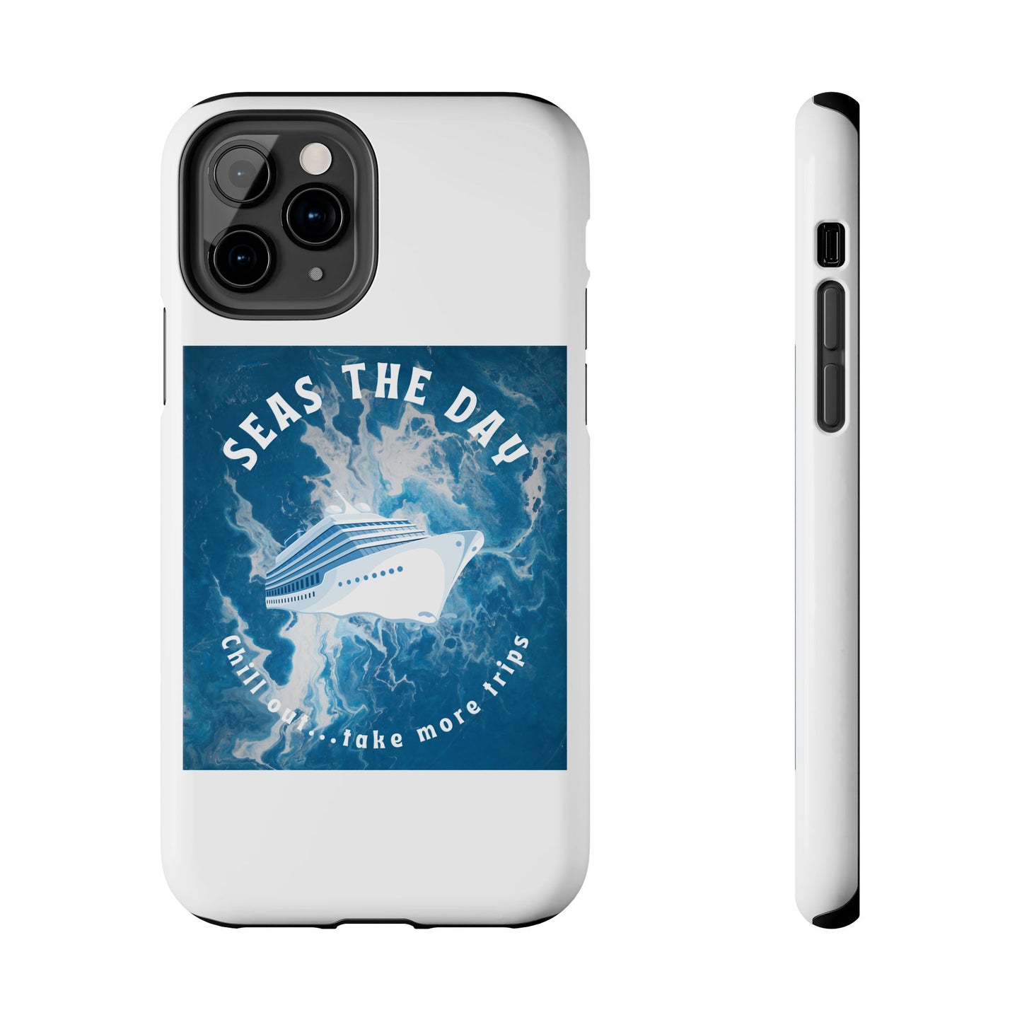 Seas the Day Nautical Phone Case