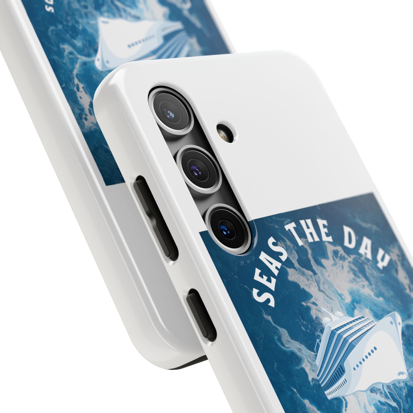 Seas the Day Nautical Phone Case