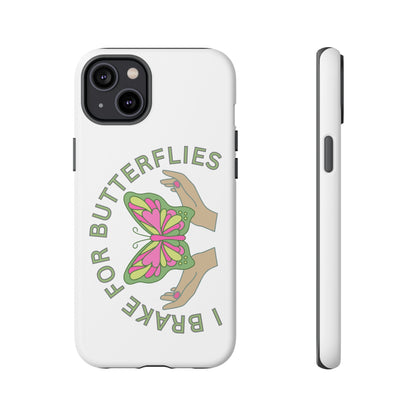 Phone Cases - 'I brake for butterflies' Love for Butterflies and Nature Conservation