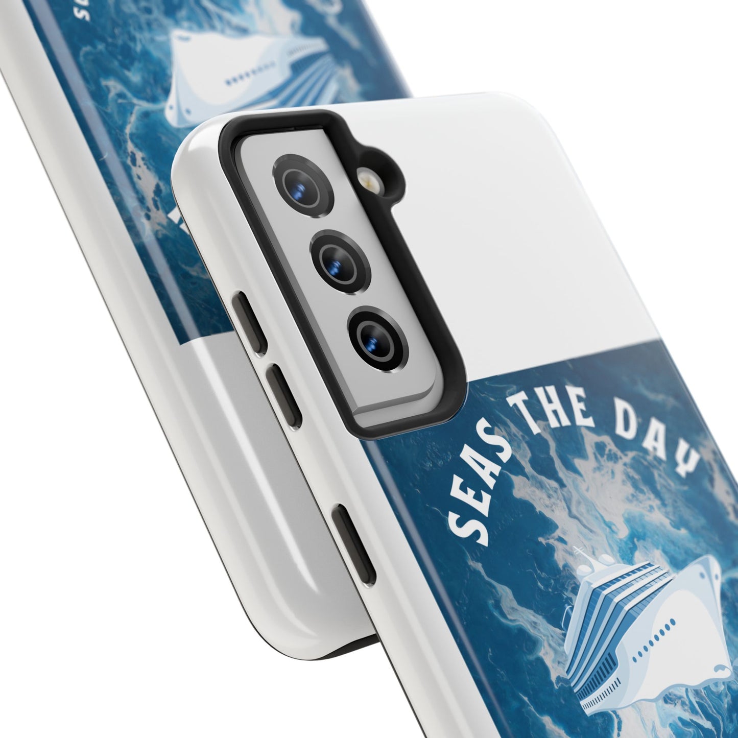 Seas the Day Nautical Phone Case