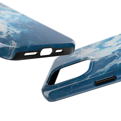 Ocean Waves Nautical Phone Case