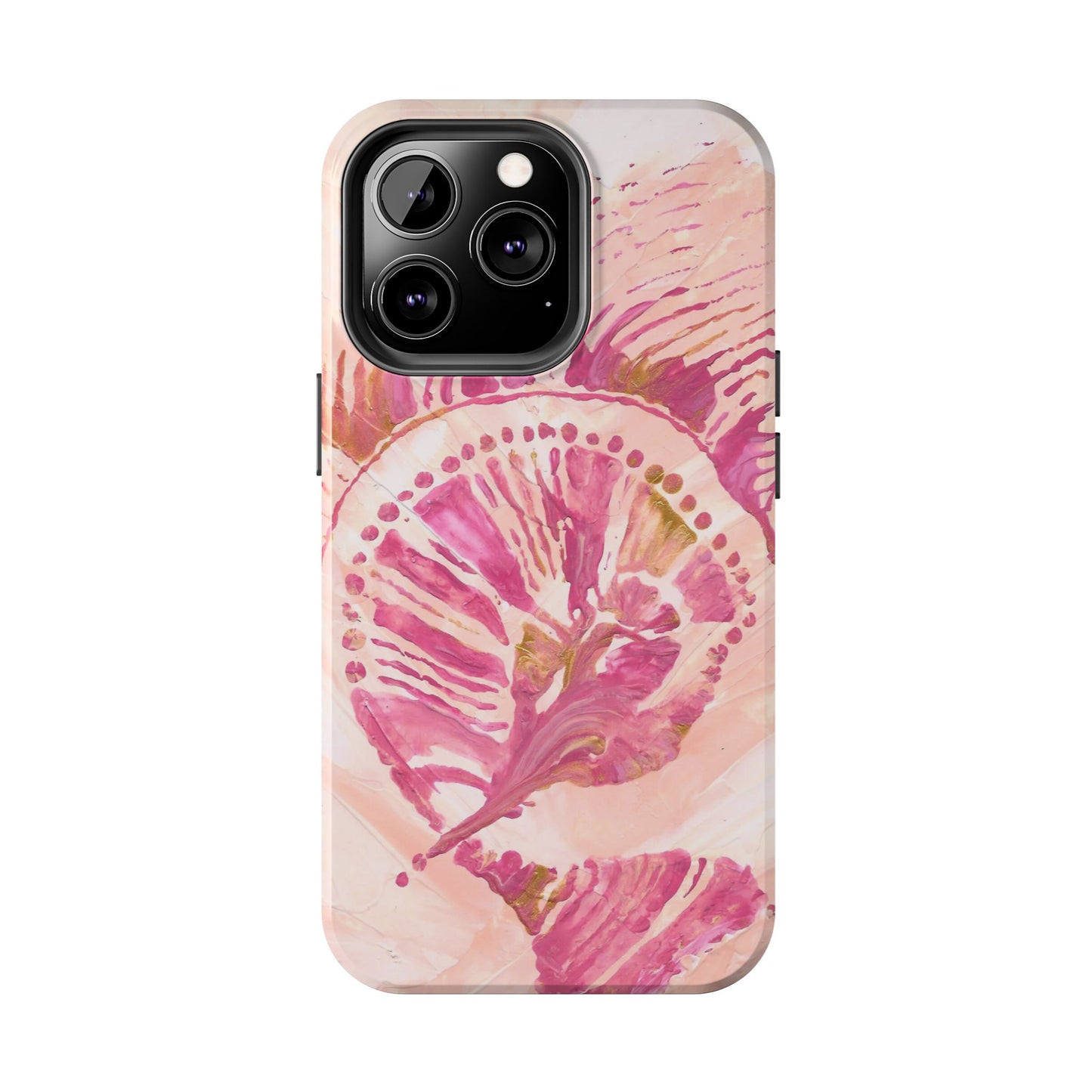 Pastel Colored Seashell Original Art - Cell Phone Case