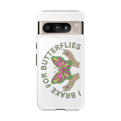 Phone Cases - 'I brake for butterflies' Love for Butterflies and Nature Conservation