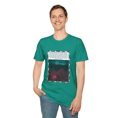 Volcano T-Shirt Depicting Emotions Of Loss & Resilience