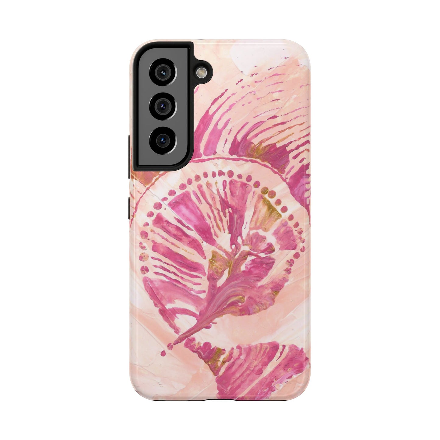 Pastel Colored Seashell Original Art - Cell Phone Case