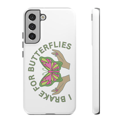 Phone Cases - 'I brake for butterflies' Love for Butterflies and Nature Conservation