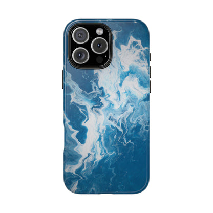 Ocean Waves Nautical Phone Case