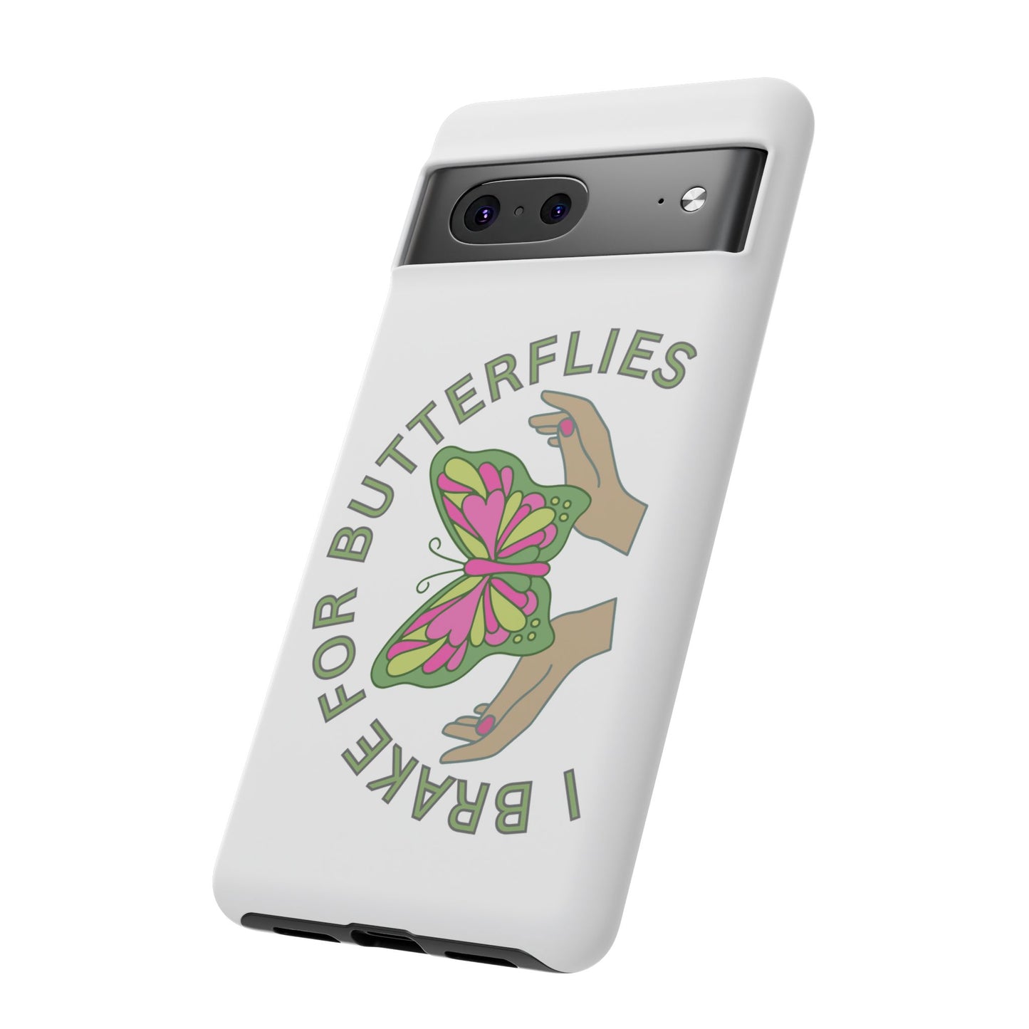 Phone Cases - 'I brake for butterflies' Love for Butterflies and Nature Conservation