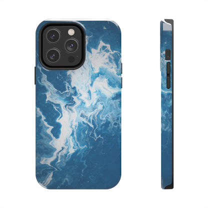 Ocean Waves Nautical Phone Case