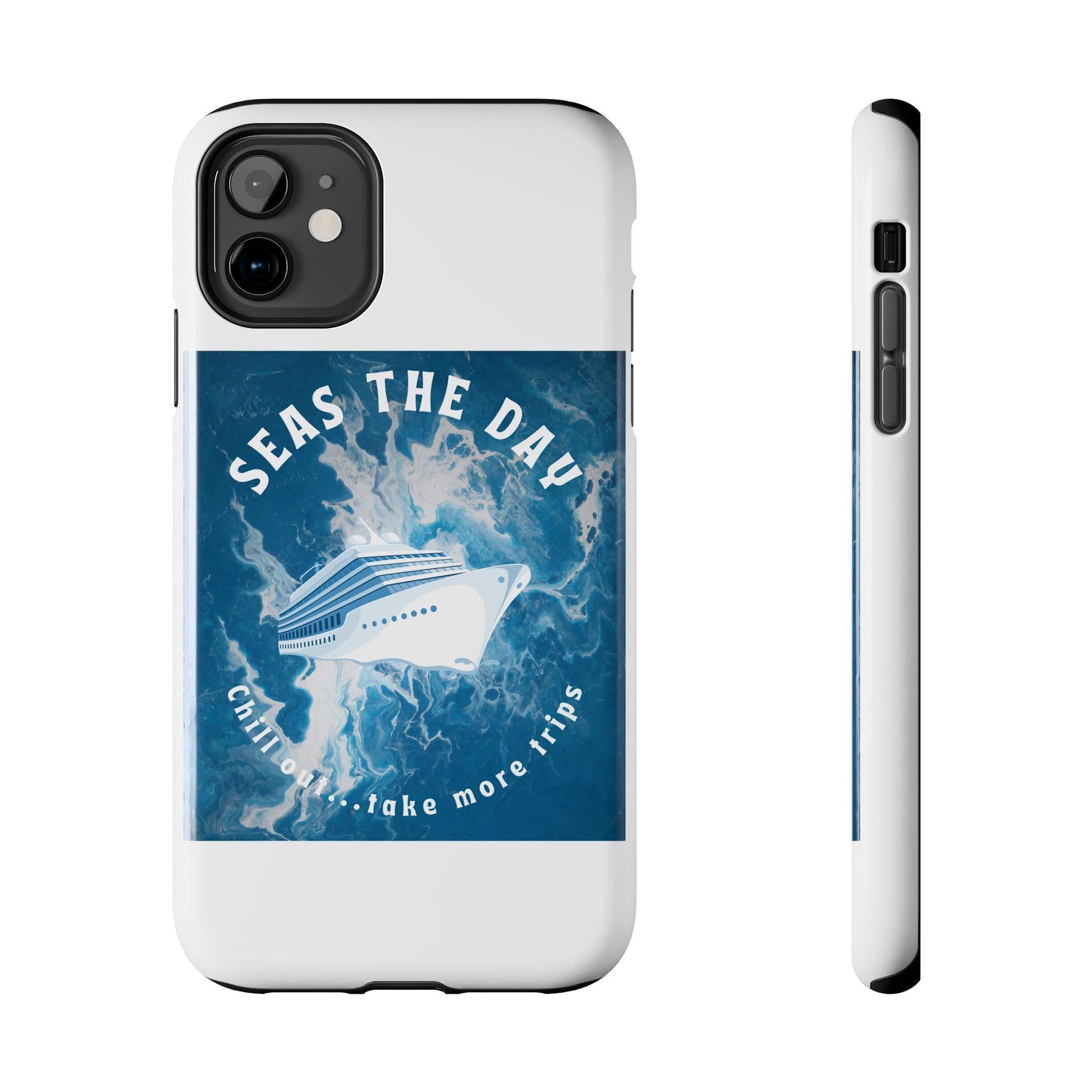 Seas the Day Nautical Phone Case