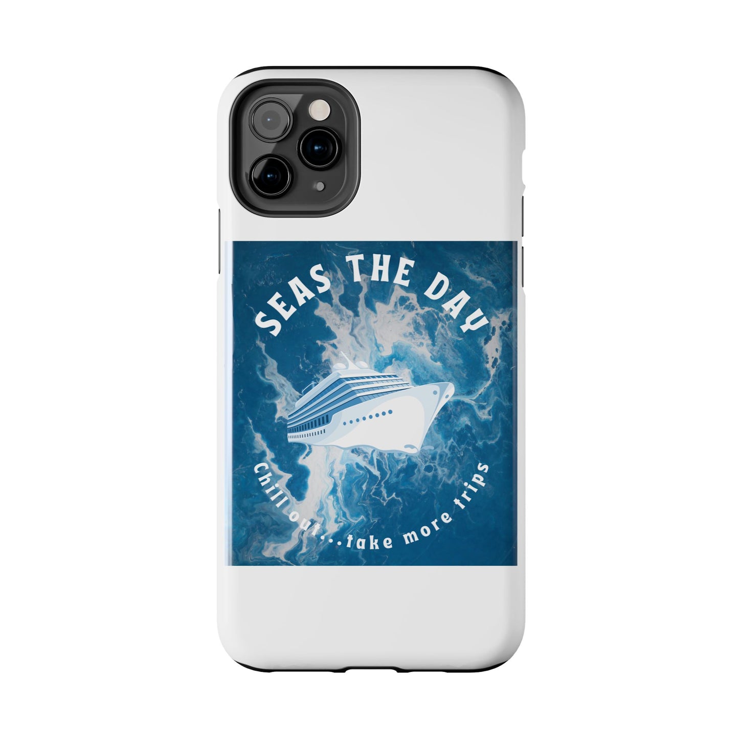 Seas the Day Nautical Phone Case